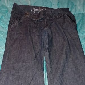SPOON JEANS wide legged size 19, well worn